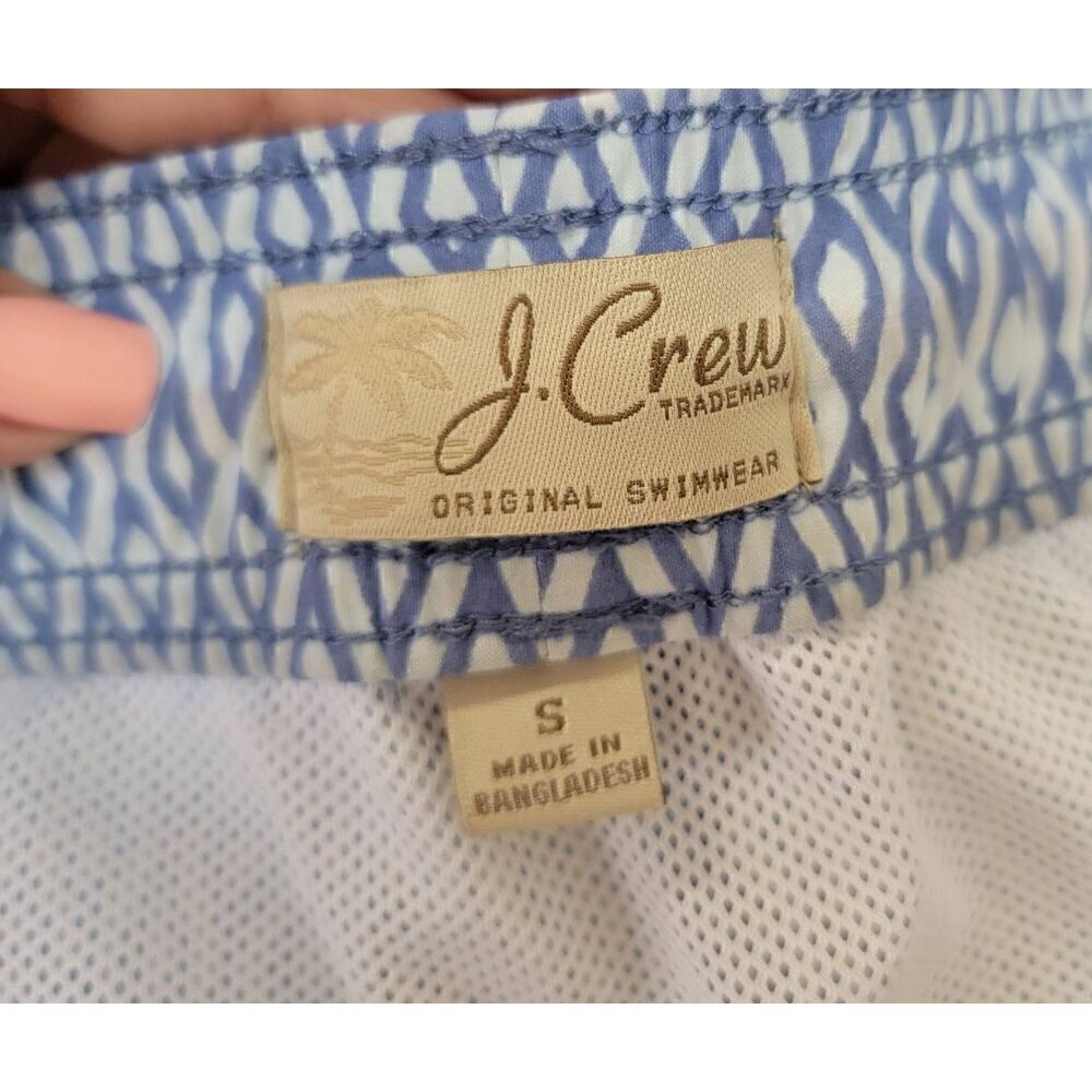 J.Crew Geometric Men Swim Trunks S 8" - Picture 8 of 8
